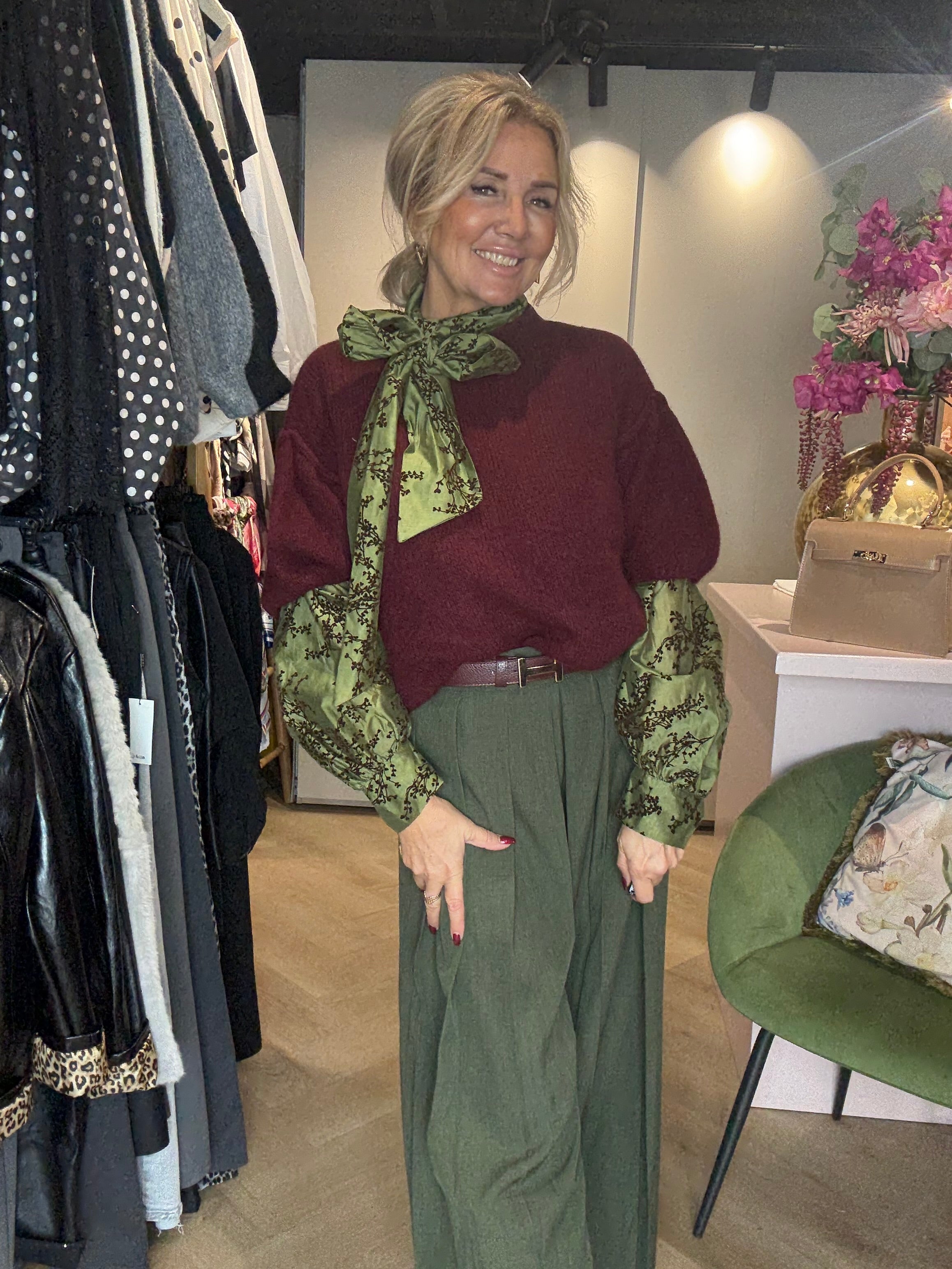 Triple Nine truitje Alpaca Burgundy